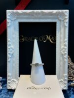 フラワーダイヤモンドピアス - 松屋銀座 グレイスオマリー